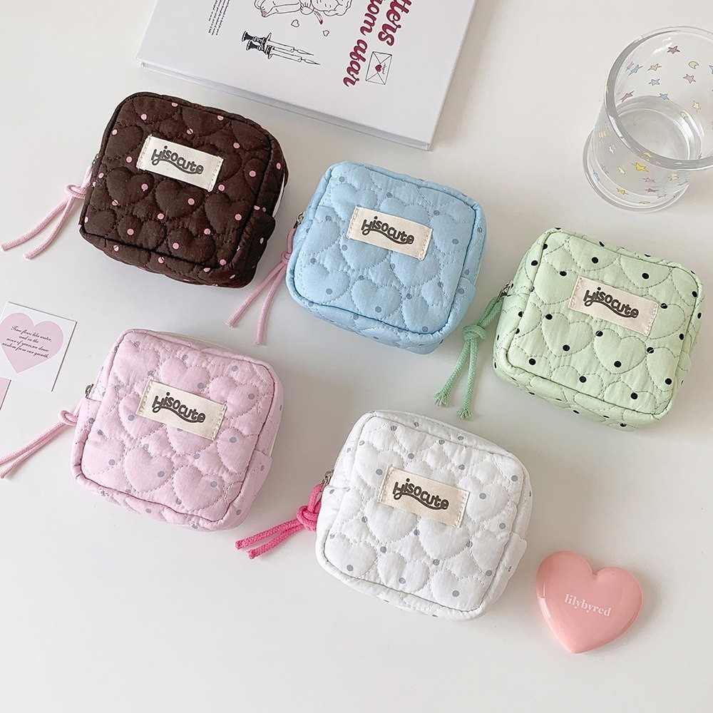Cosmetic Bags - 새로운 다용도 화장품 파우치, 대용량, 물방울무늬,