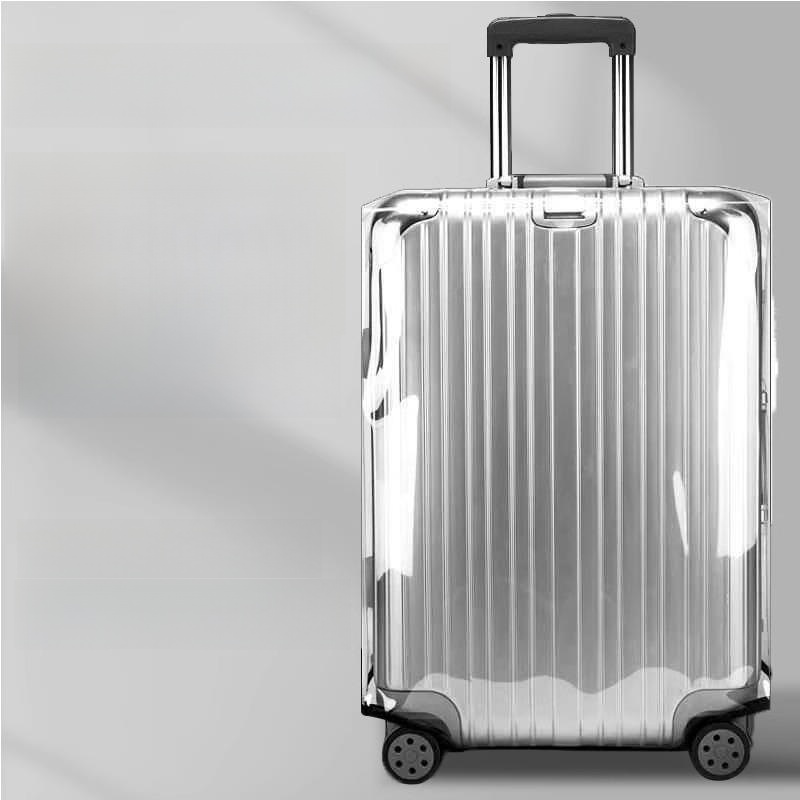 Luggage Protective Cover Transparent - 두꺼운 여행용 수하물 보호 커버, 투명