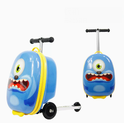 Kids Ride On Suitcase Scooter - 어린이 스쿠터 캐리어 스케이트보드 여행가방 승용