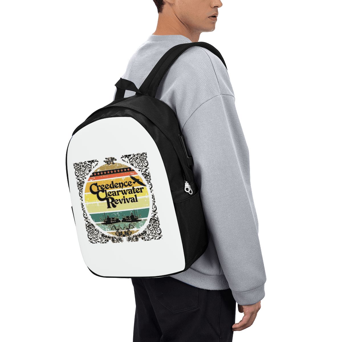 Travel Bags - Creedence Clearwater Revival Riverboats 배낭 여행