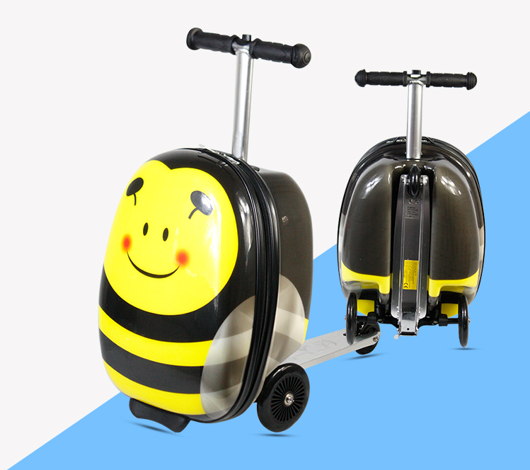 어린이용 라이드온 캐리어 스쿠터 여행용 트롤리 가방 수 - Kids Ride On Suitcase Scooter 리뷰 및 가격