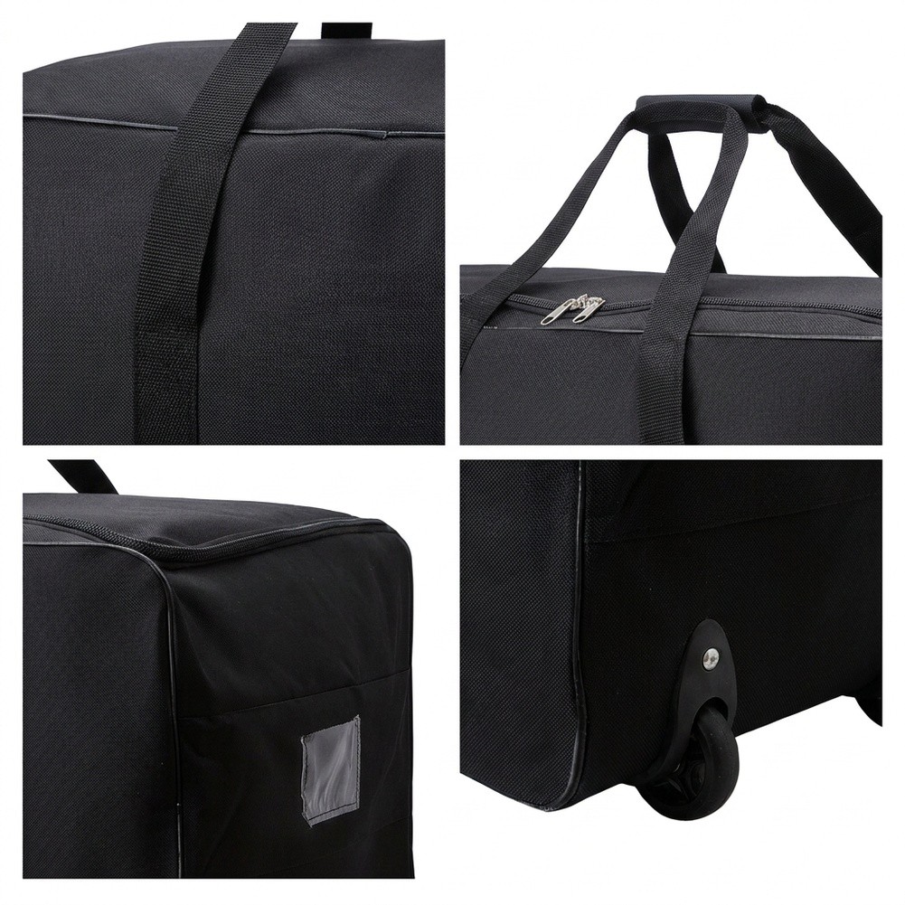 대학 기숙사 이사용, 접을 수 있는 여행용 가방, 바퀴 - Foldable Rolling Luggage Bag 리뷰 및 가격