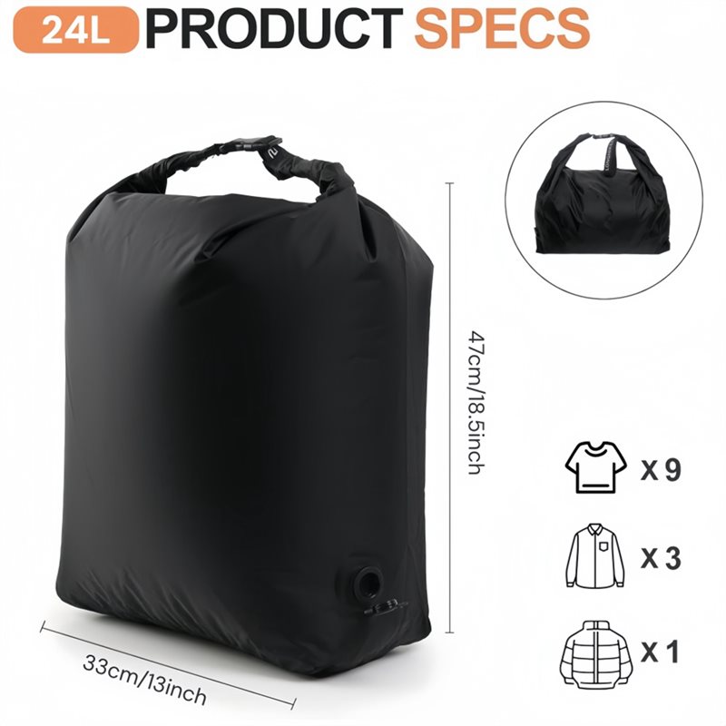 A25F-Reusables 의류 정리함 24L 핸드 롤 - Foldable Rolling Luggage Bag 리뷰 및 가격
