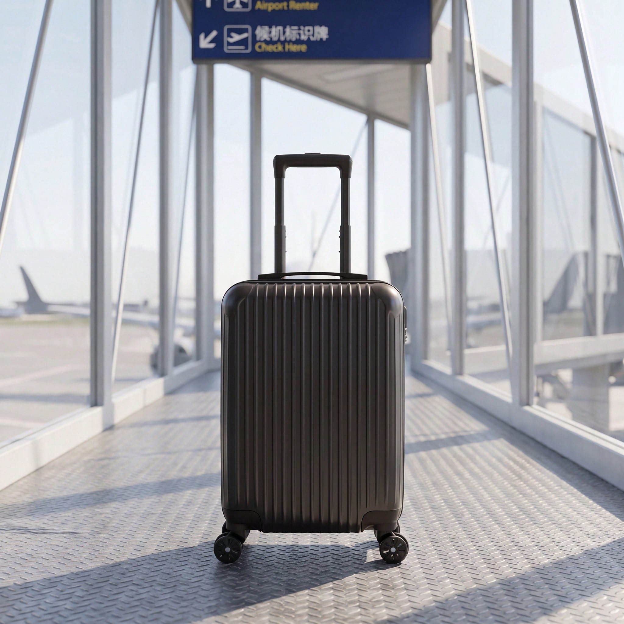 20인치 ABS 소재의 견고한 외피를 가진 휴대용 여행 - Cabin Size Lightweight Travel Trolley 리뷰 및 가격