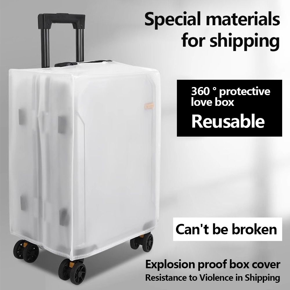 새로운 고품질의 내구성이 뛰어난 휴대용 무광 코팅 여행 - Waterproof Suitcase Cover Protector 리뷰 및 가격