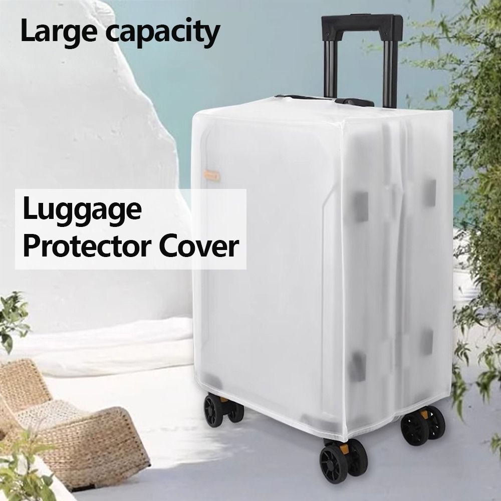 새로운 고품질의 내구성이 뛰어난 휴대용 무광 코팅 여행 - Waterproof Suitcase Cover Protector 리뷰 및 가격