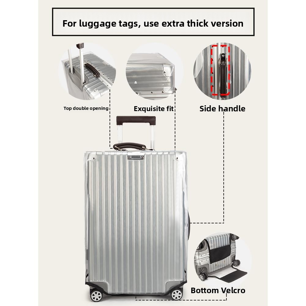 투명 보호 커버, 여행용 수하물 방진 커버, 20인치, - Luggage Protective Cover Transparent 리뷰 및 가격