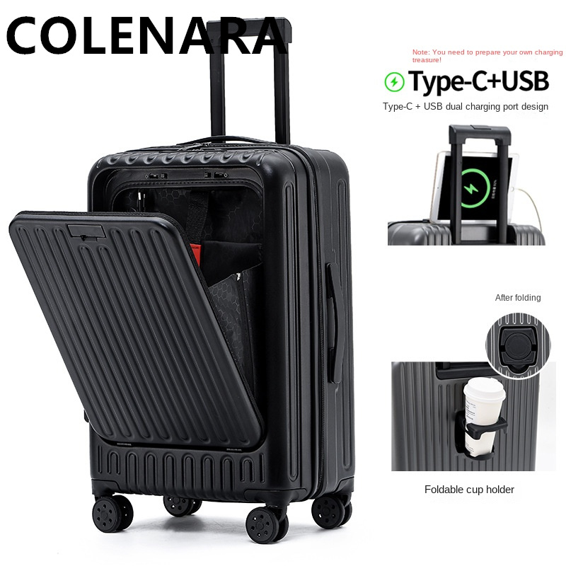 콜레나라 20인치, 24인치, 26인치 다기능 기내용  - Front Opening Laptop Luggage 24 Inch 리뷰 및 가격