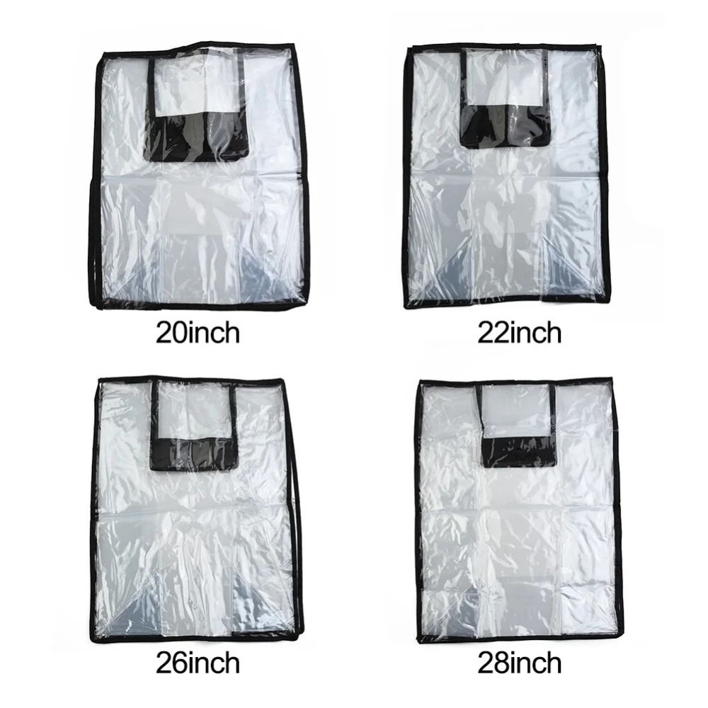 새로운 여행 수하물 보호 케이스 18-30 인치 PVC - Luggage Protective Cover Transparent 리뷰 및 가격