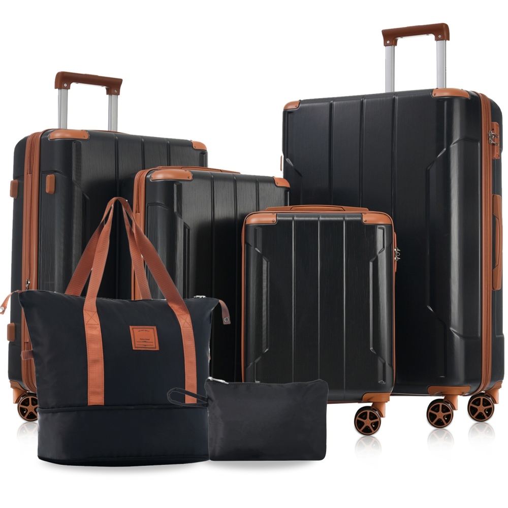 하드쉘 여행가방 세트 6피스, 확장 가능한 경량 여행가 - Expandable Hard Shell Luggage Set 리뷰 및 가격