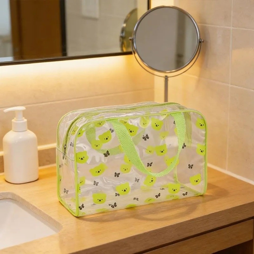 휴대용 대용량 화장품 가방, PVC 소재 방수 기능,  - Cosmetic Bags 리뷰 및 가격
