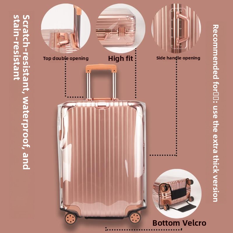 두꺼운 여행용 보호 커버 투명 방수 내마모성 수하물 보 - Luggage Protective Cover Transparent 리뷰 및 가격