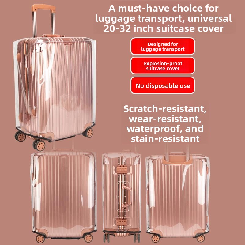두꺼운 여행용 보호 커버 투명 방수 내마모성 수하물 보 - Luggage Protective Cover Transparent 리뷰 및 가격