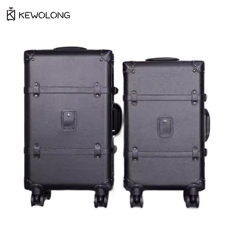 빈티지 20 24 여행가방 세트 - 레트로 풀먼 트렁크 - Retro Vintage Trunk Suitcase 리뷰 및 가격