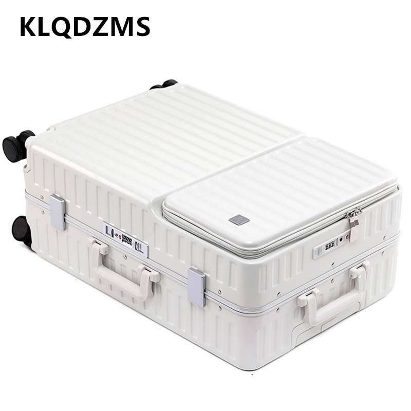 KLQDZMS 휴대용 여행 가방 전면 개방형 탑승 박스 - Front Opening Laptop Luggage 24 Inch 리뷰 및 가격